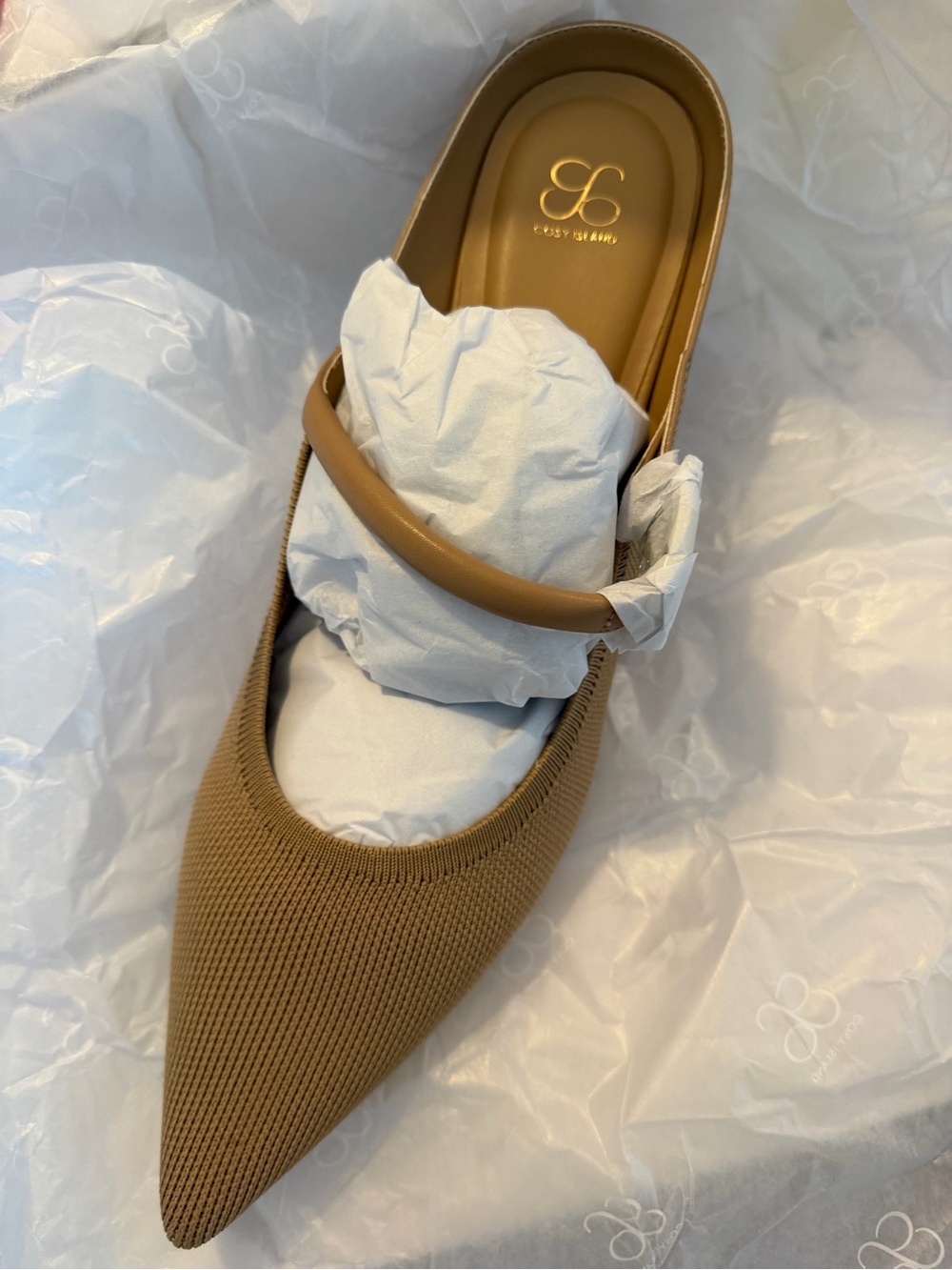 Cosy Island GraceLithe Pointed Toe Heeled Mule